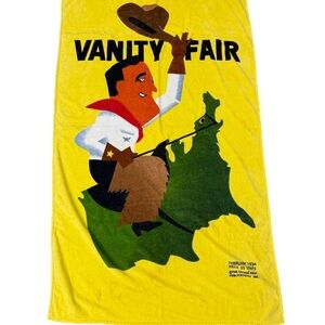 Anya Hindmarch Yellow Vanity Fair Towel